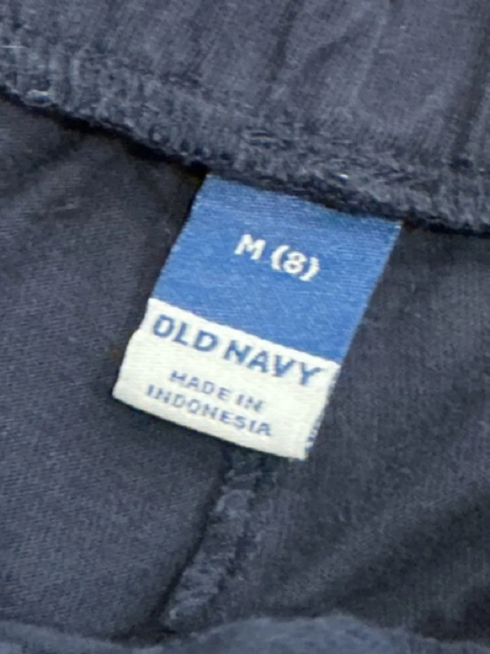 Classic Navy kids Lounge Shorts with Drawstring